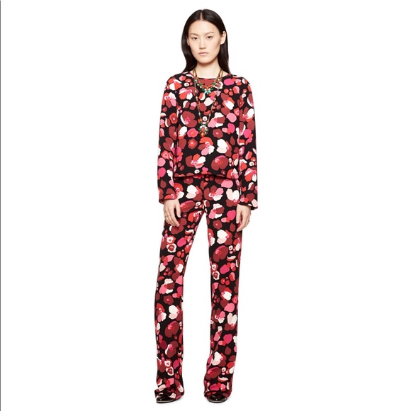 kate spade Tops - ✨KATE SPADE✨Falling Florals Top & Matching Trouser